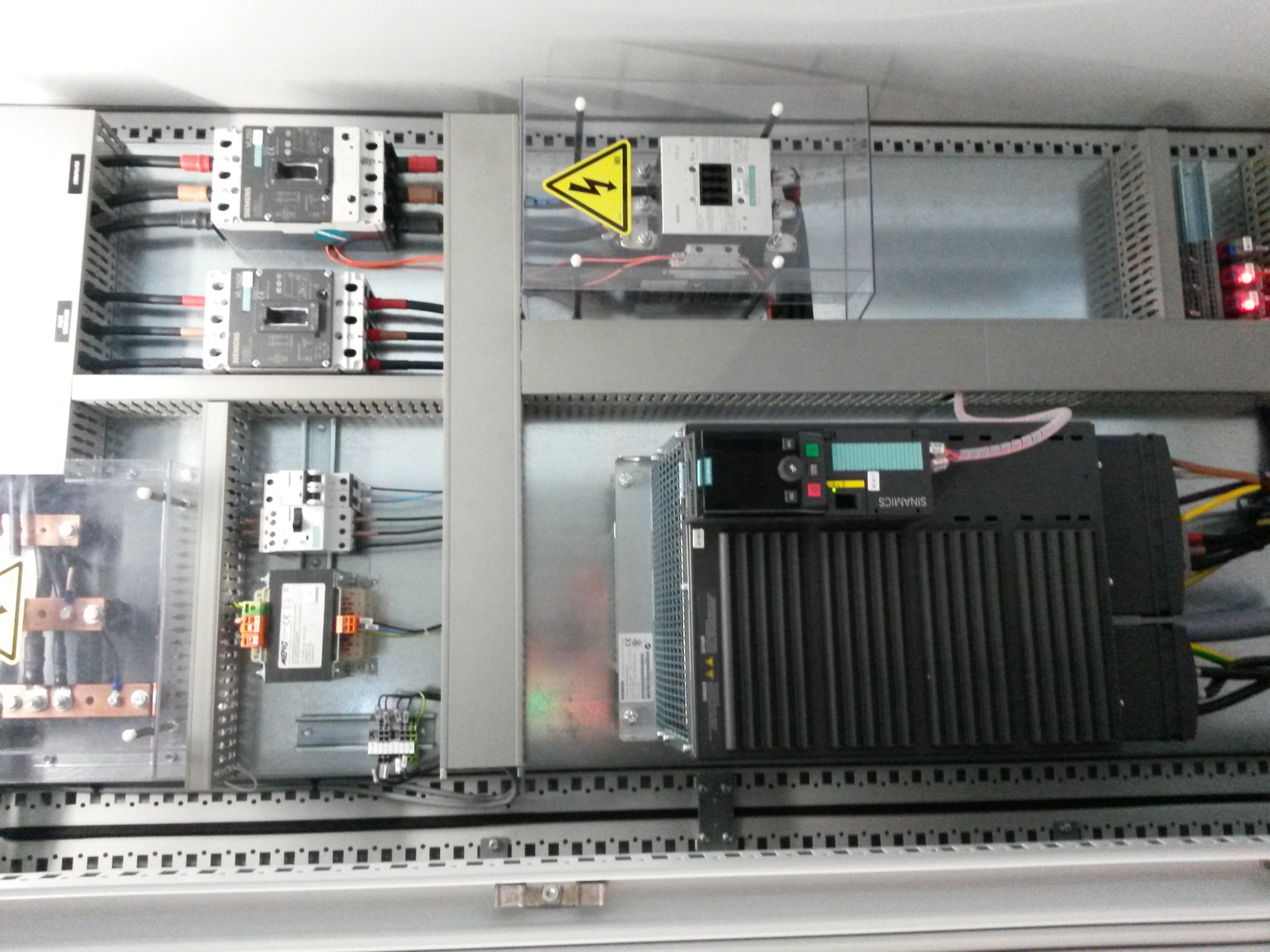 installation variateur sur pompe